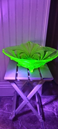 Uranium glass