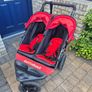 Twin double stroller buggy Image 3