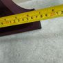 Hand Carved Single Book End Solid Mahogany Irish Oak Carvings. Image 5