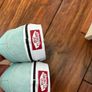 UK 13 mint green vans Image 4