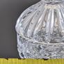 Vintage Cut Glass Lidded Bonbon Trinket Candy Dish Floral 10cm Image 3