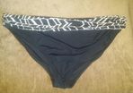 M&S Black swimwear bottoms size UK20 EU48 Postage included