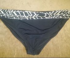 M&S Black swimwear bottoms size UK20 EU48 Postage included