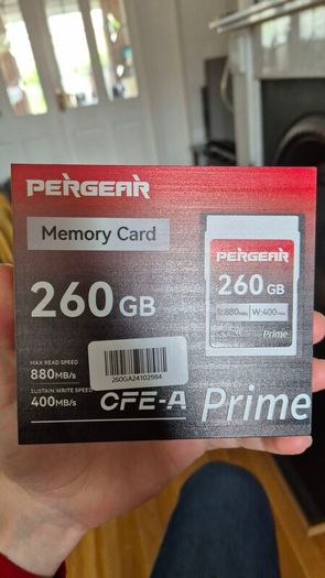 CF express Type A (Sony) memory card