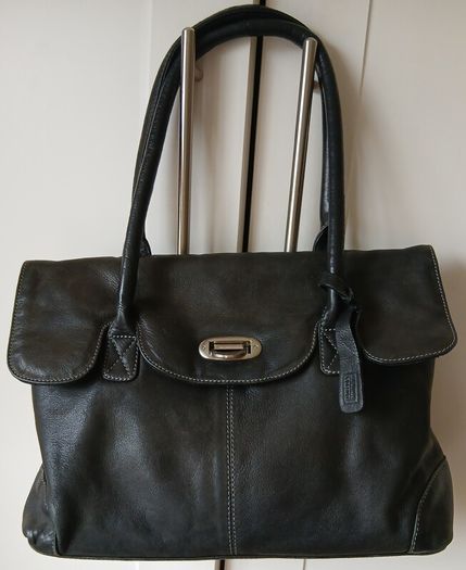 Black leather Bag 15 euro