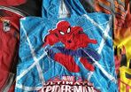 spiderman hooded towel