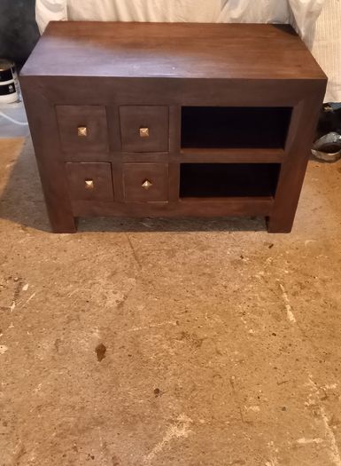 Wooden tv unit