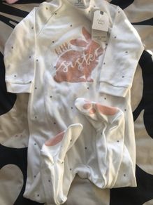 Girls onesie Little Sister