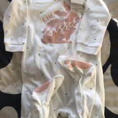 Girls onesie Little Sister