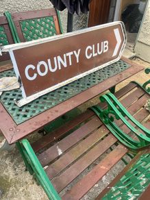 Double sided . County Club Dunshauling co Meath
