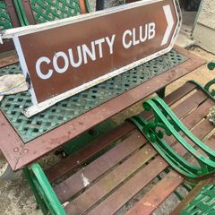 Double sided . County Club Dunshauling co Meath