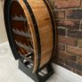 Barrel Style Wine Rack 14 Bottles Refinished Image 6
