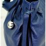 Furla Italian Leather Navy Designer Leather Handbag Image 4
