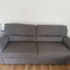 2 three seater sofas