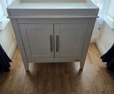 Cupboard with changing table  Mamas &Papas