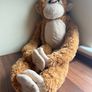 Light brown cheeky hanging Monkey Image 2