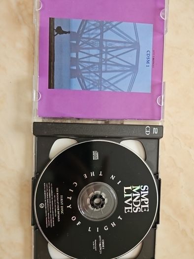 Simple Minds 2CD  - Live In The City Of Light