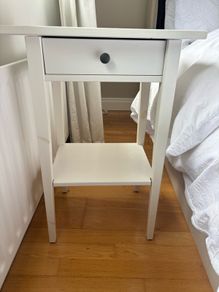 2 ikea bedside tables