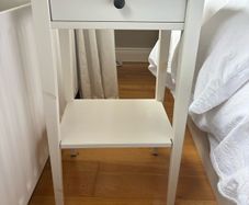 2 ikea bedside tables