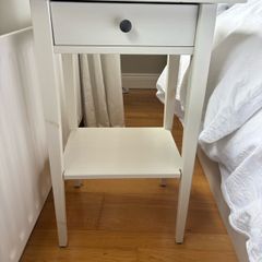 2 ikea bedside tables