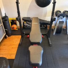 Weights Bench & Bench Press / Squat Rack