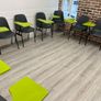 School chairs with built in desktop Image 7