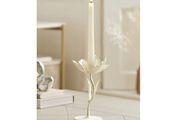Silver Flower Candlestick