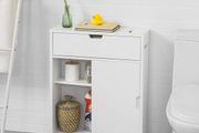 Narrow  Bathroom Cabinet Storage Unit Side Cabinet Multipurpose Storage Toilet Cabinet