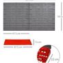 SALE 54 Pcs On-Wall Tool Equipment Holding Pegboard Home DIY Garage Organiser DIY w/ 50 Pegs 2 Shelves Image 2