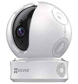 EZVIZ C6C 720p Indoor Pan/Tilt WiFi Security Camera 360 Full Room Coverage Auto Motion Tracking Two-Way Audio Clear Night Vision up to 30ft
