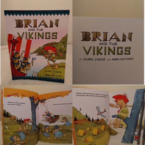 Brian And The Vikings Story Book