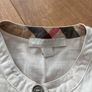 Burberry girls monogram white shirt Image 2