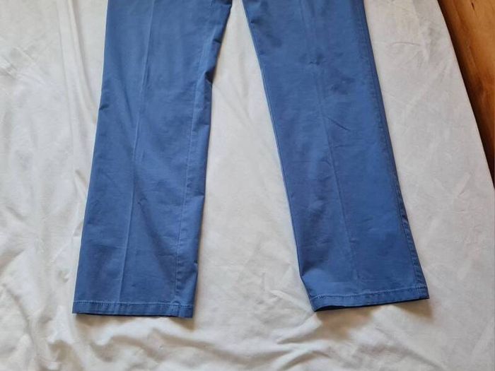 Meyer rio cotton trousers Size 36/32 zip fly blue cotton In like new condition