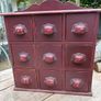 Vintage French  Chest Apothecary  Drawers  OFFERS WELCOME Image 2