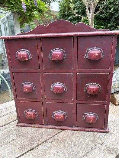 Vintage French  Chest Apothecary  Drawers  OFFERS WELCOME