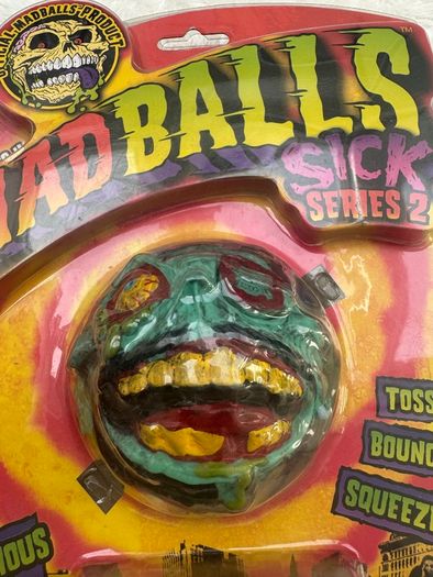 Madballs Blech Beard Sick Series 2 Mad Balls Damaged Box Please see photos