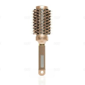 Nano Thermal Ceramic & Ionic Round Barrel Vented Hair Brush With Boar Bristle #45
