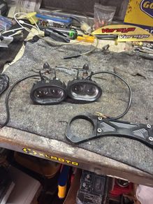 motorcycle spot light