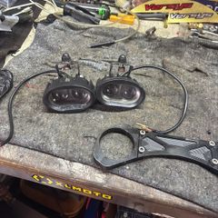 motorcycle spot light