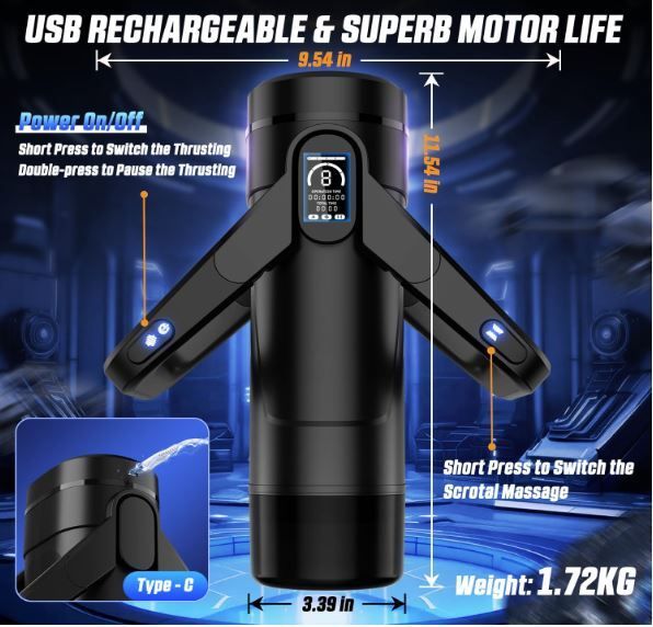 Electric Vibrator for man (new, unopened)