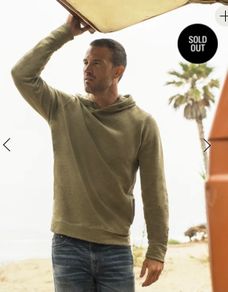 Outerknown Sur Snap Hoodie BNWT