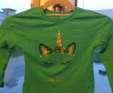 St.Patrick's green top size 5 years