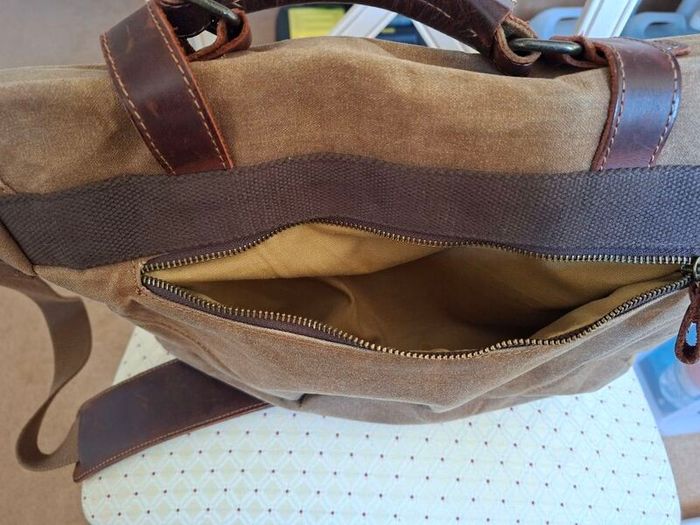 Canvas Messenger Bag