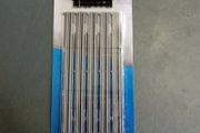 Scalextric C8212: New Silver Barriers &amp; Clips (Borders r2 r3 r4 straight)