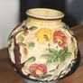 Antique Wood Indian tree vase Image 2