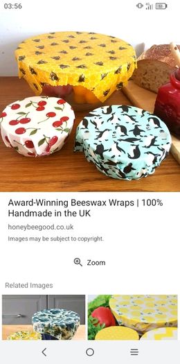 Bees wrap reuseable for food