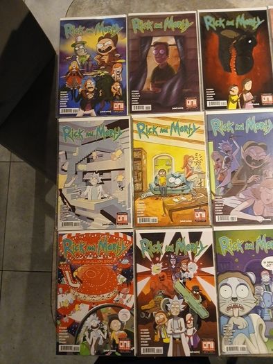 Rick and Morty Comics run joblot