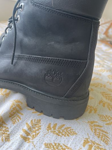 Timberland Black Sherpa-Lined Men's Books UK 9.5/EUR44
