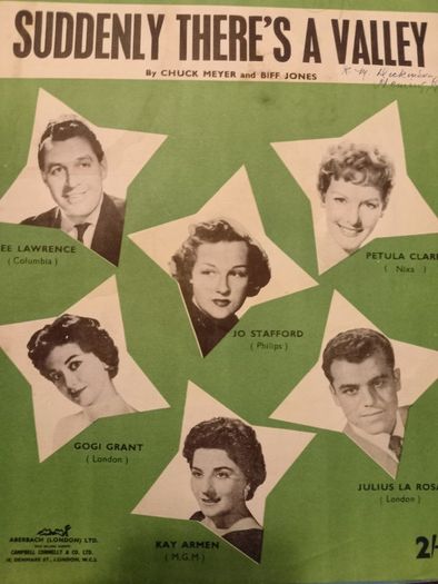 Selection of Vintage Sheet Music!