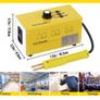 220V plastic welding machine hot staple gun hot stapler hot stapler plastic repair kit plastic welder 600 Staples 3 Heat Settings Image 4